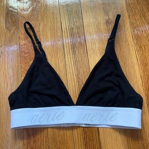 Black aerie bralette